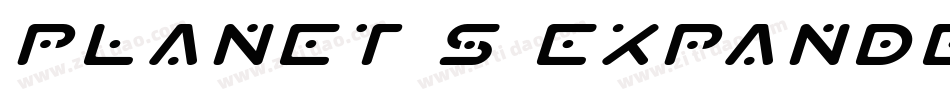 Planet S Expanded Italic字体转换
